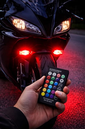 T10 RGB Kumandalı LED Ampul Seti Çok Renkli Araç İçi Park Aydınlatma