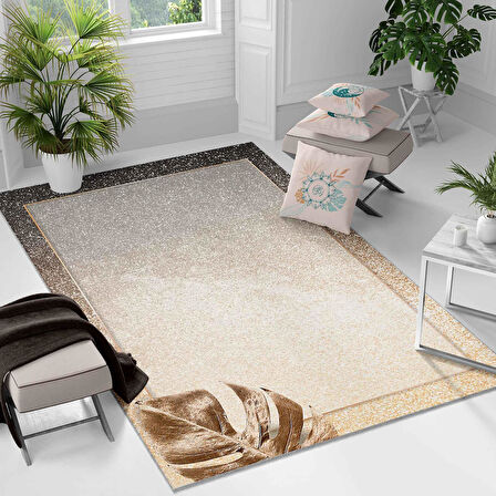 Kaymaz Taban Yıkanabilir Halı – Mutfak, Salon, Yatak Odası için Modern Dijital Baskı Halı