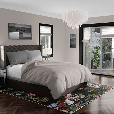 Kaymaz Taban Yıkanabilir Halı – Mutfak, Salon, Yatak Odası için Modern Dijital Baskı Halı