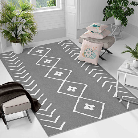 Kaymaz Taban Yıkanabilir Halı – Mutfak, Salon, Yatak Odası için Modern Dijital Baskı Halı (SLNHAL178)