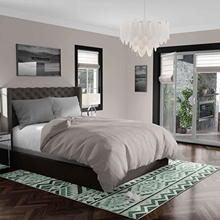 Kaymaz Taban Yıkanabilir Halı – Mutfak, Salon, Yatak Odası için Modern Dijital Baskı Halı