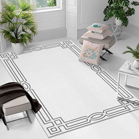 Kaymaz Taban Yıkanabilir Halı – Mutfak, Salon, Yatak Odası için Modern Dijital Baskı Halı