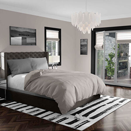 Kaymaz Taban Yıkanabilir Halı – Mutfak, Salon, Yatak Odası için Modern Dijital Baskı Halı