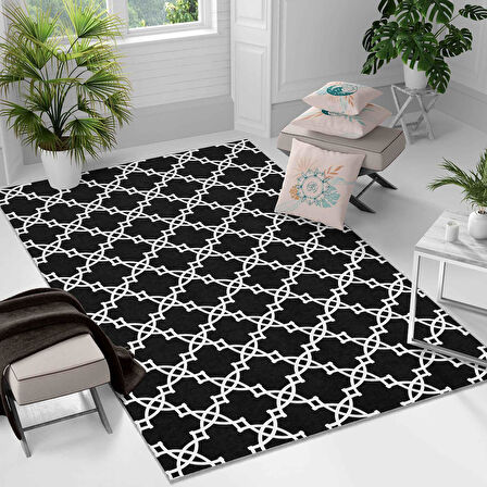 Kaymaz Taban Yıkanabilir Halı – Mutfak, Salon, Yatak Odası için Modern Dijital Baskı Halı