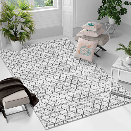 Kaymaz Taban Yıkanabilir Halı – Mutfak, Salon, Yatak Odası için Modern Dijital Baskı Halı