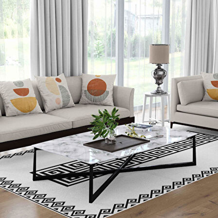 Kaymaz Taban Yıkanabilir Halı – Mutfak, Salon, Yatak Odası için Modern Dijital Baskı Halı