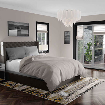 Kaymaz Taban Yıkanabilir Halı – Mutfak, Salon, Yatak Odası için Modern Dijital Baskı Halı