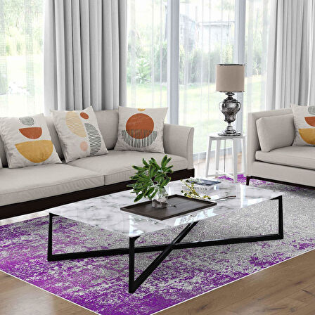 Kaymaz Taban Yıkanabilir Halı – Mutfak, Salon, Yatak Odası için Modern Dijital Baskı Halı