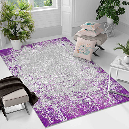 Kaymaz Taban Yıkanabilir Halı – Mutfak, Salon, Yatak Odası için Modern Dijital Baskı Halı