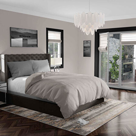 Kaymaz Taban Yıkanabilir Halı – Mutfak, Salon, Yatak Odası için Modern Dijital Baskı Halı