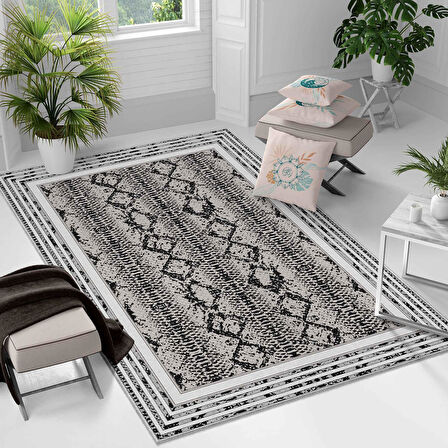 Kaymaz Taban Yıkanabilir Halı – Mutfak, Salon, Yatak Odası için Modern Dijital Baskı Halı