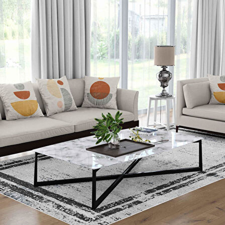 Kaymaz Taban Yıkanabilir Halı – Mutfak, Salon, Yatak Odası için Modern Dijital Baskı Halı