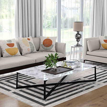 Kaymaz Taban Yıkanabilir Halı – Mutfak, Salon, Yatak Odası için Modern Dijital Baskı Halı