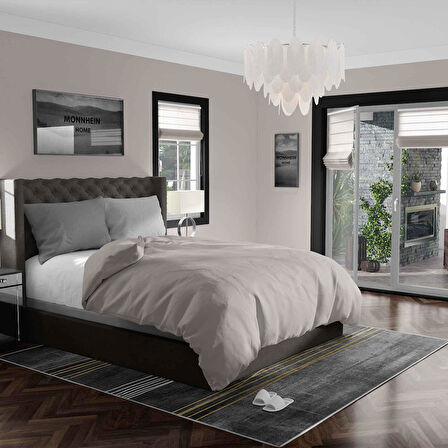 Kaymaz Taban Yıkanabilir Halı – Mutfak, Salon, Yatak Odası için Modern Dijital Baskı Halı