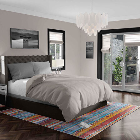 Kaymaz Taban Yıkanabilir Halı – Mutfak, Salon, Yatak Odası için Modern Dijital Baskı Halı