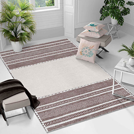 Kaymaz Taban Yıkanabilir Halı – Mutfak, Salon, Yatak Odası için Modern Dijital Baskı Halı