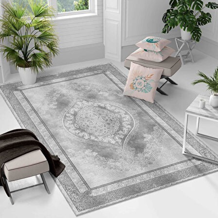 Kaymaz Taban Yıkanabilir Halı – Mutfak, Salon, Yatak Odası için Modern Dijital Baskı Halı