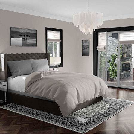 Kaymaz Taban Yıkanabilir Halı – Mutfak, Salon, Yatak Odası için Modern Dijital Baskı Halı