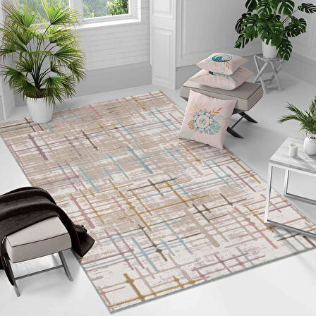 Kaymaz Taban Yıkanabilir Halı – Mutfak, Salon, Yatak Odası için Modern Dijital Baskı Halı