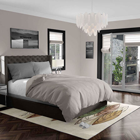 Kaymaz Taban Yıkanabilir Halı – Mutfak, Salon, Yatak Odası için Modern Dijital Baskı Halı