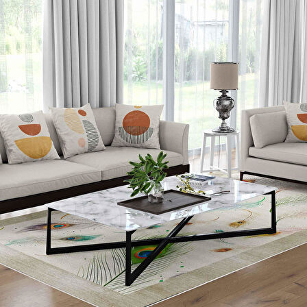 Kaymaz Taban Yıkanabilir Halı – Mutfak, Salon, Yatak Odası için Modern Dijital Baskı Halı