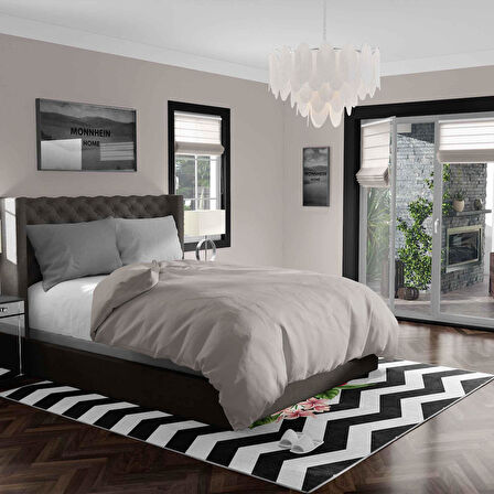 Kaymaz Taban Yıkanabilir Halı – Mutfak, Salon, Yatak Odası için Modern Dijital Baskı Halı