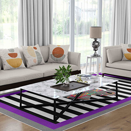 Kaymaz Taban Yıkanabilir Halı – Mutfak, Salon, Yatak Odası için Modern Dijital Baskı Halı