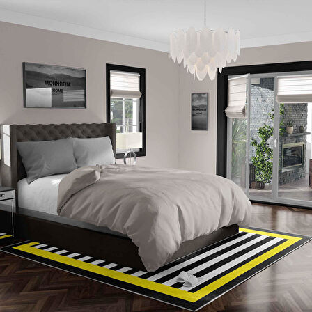 Kaymaz Taban Yıkanabilir Halı – Mutfak, Salon, Yatak Odası için Modern Dijital Baskı Halı