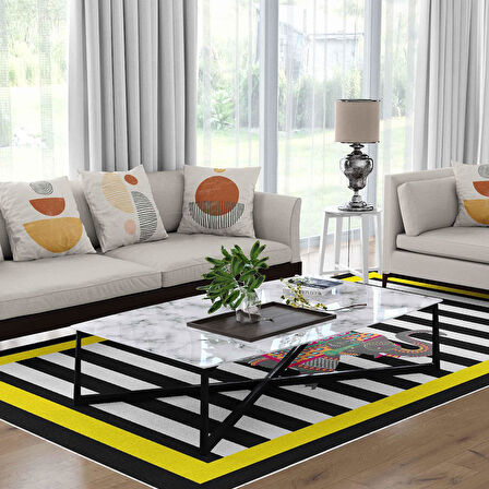 Kaymaz Taban Yıkanabilir Halı – Mutfak, Salon, Yatak Odası için Modern Dijital Baskı Halı