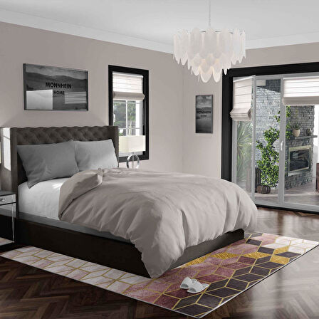 Kaymaz Taban Yıkanabilir Halı – Mutfak, Salon, Yatak Odası için Modern Dijital Baskı Halı