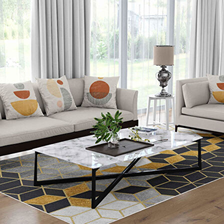 Kaymaz Taban Yıkanabilir Halı – Mutfak, Salon, Yatak Odası için Modern Dijital Baskı Halı