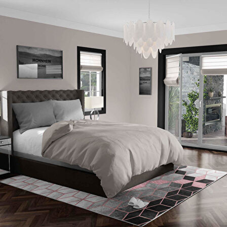 Kaymaz Taban Yıkanabilir Halı – Mutfak, Salon, Yatak Odası için Modern Dijital Baskı Halı