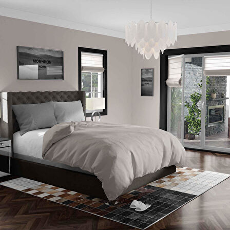 Kaymaz Taban Yıkanabilir Halı – Mutfak, Salon, Yatak Odası için Modern Dijital Baskı Halı