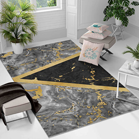 Kaymaz Taban Yıkanabilir Halı – Mutfak, Salon, Yatak Odası için Modern Dijital Baskı Halı