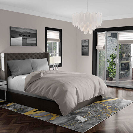 Kaymaz Taban Yıkanabilir Halı – Mutfak, Salon, Yatak Odası için Modern Dijital Baskı Halı