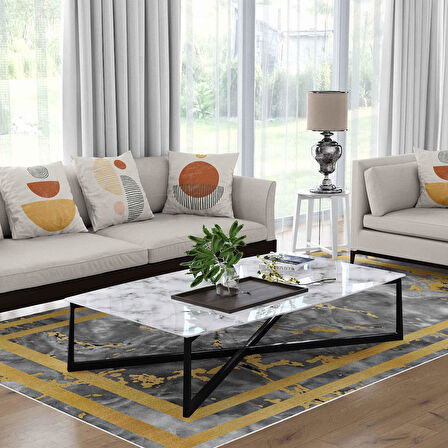 Kaymaz Taban Yıkanabilir Halı – Mutfak, Salon, Yatak Odası için Modern Dijital Baskı Halı