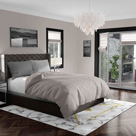 Kaymaz Taban Yıkanabilir Halı – Mutfak, Salon, Yatak Odası için Modern Dijital Baskı Halı