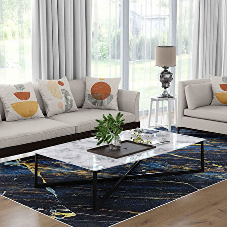 Kaymaz Taban Yıkanabilir Halı – Mutfak, Salon, Yatak Odası için Modern Dijital Baskı Halı