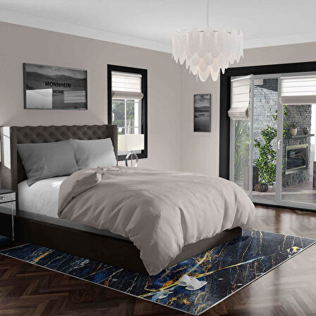 Kaymaz Taban Yıkanabilir Halı – Mutfak, Salon, Yatak Odası için Modern Dijital Baskı Halı