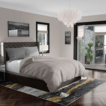 Kaymaz Taban Yıkanabilir Halı – Mutfak, Salon, Yatak Odası için Modern Dijital Baskı Halı