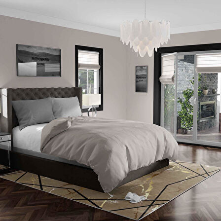 Kaymaz Taban Yıkanabilir Halı – Mutfak, Salon, Yatak Odası için Modern Dijital Baskı Halı