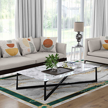 Kaymaz Taban Yıkanabilir Halı – Mutfak, Salon, Yatak Odası için Modern Dijital Baskı Halı