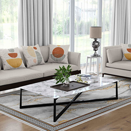 Kaymaz Taban Yıkanabilir Halı – Mutfak, Salon, Yatak Odası için Modern Dijital Baskı Halı