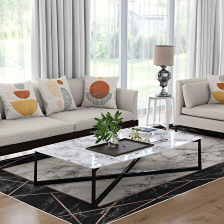 Kaymaz Taban Yıkanabilir Halı – Mutfak, Salon, Yatak Odası için Modern Dijital Baskı Halı