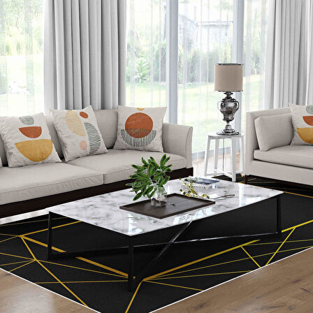 Kaymaz Taban Yıkanabilir Halı – Mutfak, Salon, Yatak Odası için Modern Dijital Baskı Halı