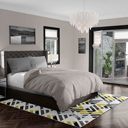 Kaymaz Taban Yıkanabilir Halı – Mutfak, Salon, Yatak Odası için Modern Dijital Baskı Halı