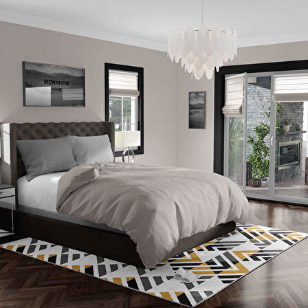 Kaymaz Taban Yıkanabilir Halı – Mutfak, Salon, Yatak Odası için Modern Dijital Baskı Halı