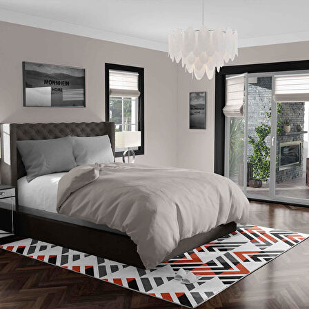 Kaymaz Taban Yıkanabilir Halı – Mutfak, Salon, Yatak Odası için Modern Dijital Baskı Halı