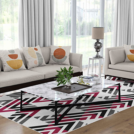 Kaymaz Taban Yıkanabilir Halı – Mutfak, Salon, Yatak Odası için Modern Dijital Baskı Halı