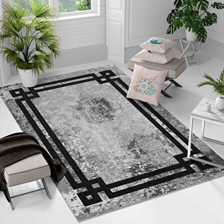 Kaymaz Taban Yıkanabilir Halı – Mutfak, Salon, Yatak Odası için Modern Dijital Baskı Halı